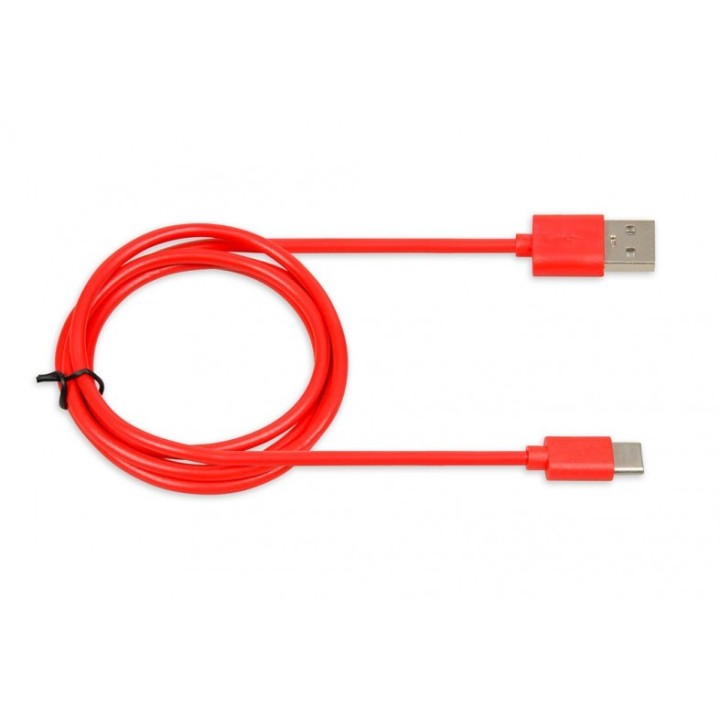 CAVO I-BOX USB 2.0 TIPO C 2A 1M ROSSO