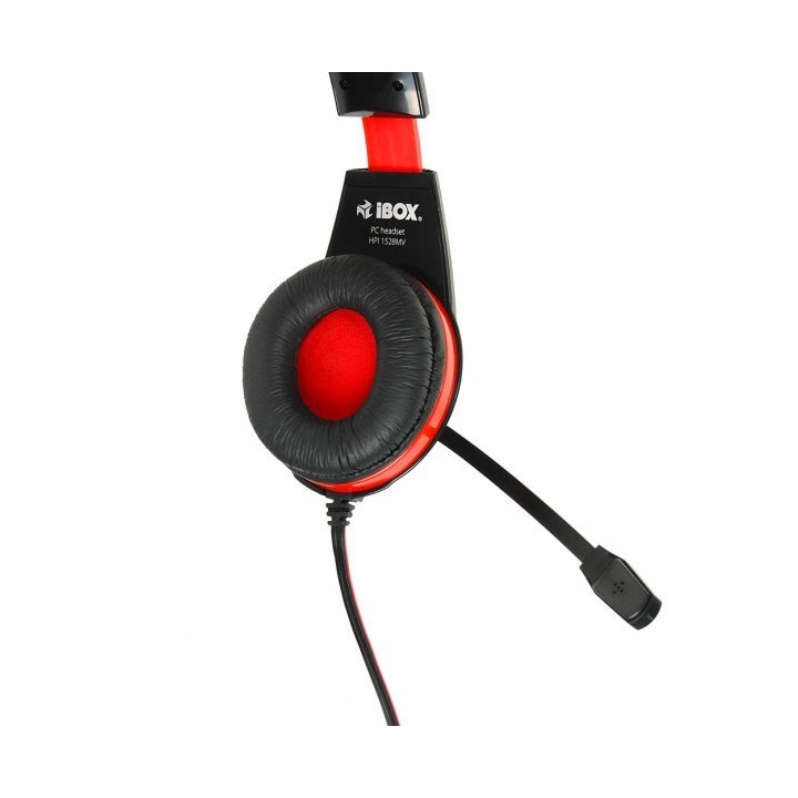 Cuffie con microfono I-Box HPI 1528 MV nero