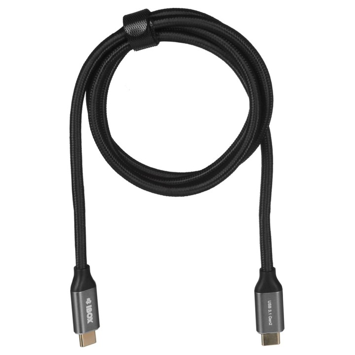 I-BOX USB C/USB C 1 m USB cavo 3.2 Gen 2 (3.1 Gen 2) nero