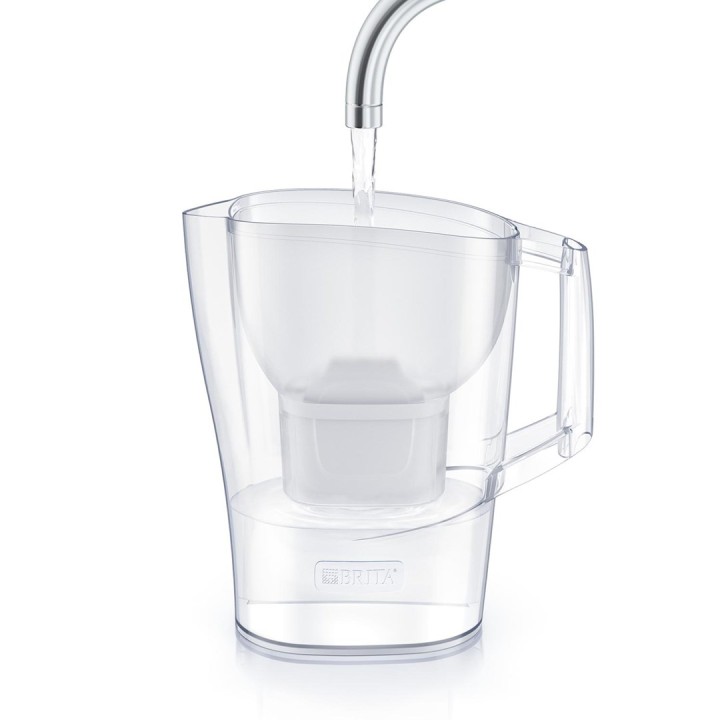 Brita Aluna 2 4l brocca + 2 cartucce Maxtra bianco