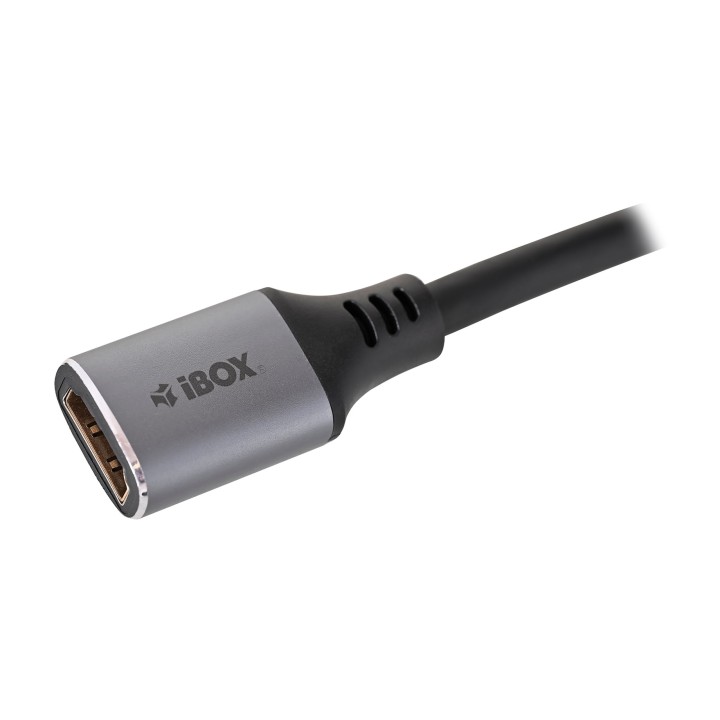 Cavo di estensione IBox ITVFMHD012 HDMI a HDMI 4K con spina dorata 2 m