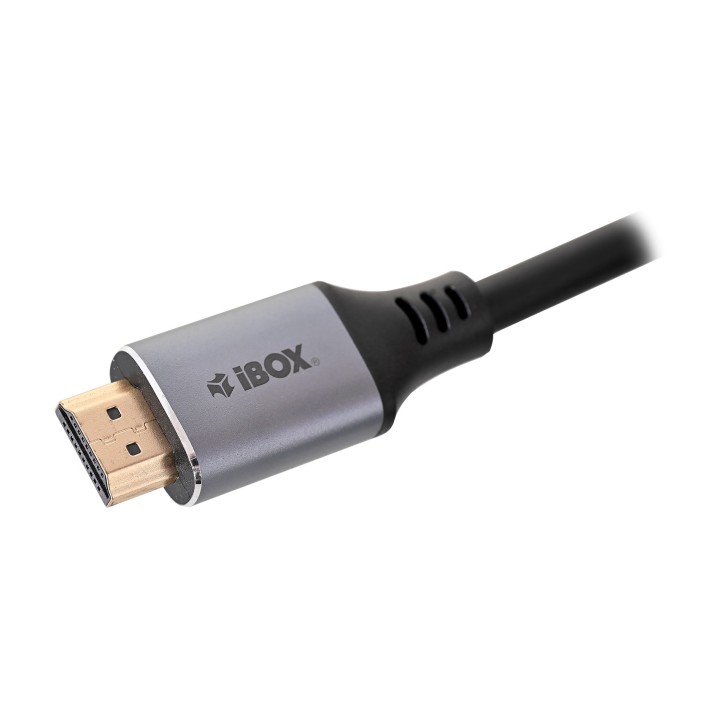 Cavo di estensione IBox ITVFMHD012 HDMI a HDMI 4K con spina dorata 2 m