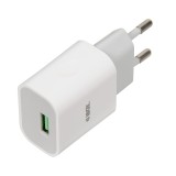 Caricabatterie iBOX C-41 USB 2A 1 USB porta microUSB cavo bianco
