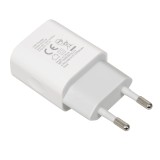 Caricabatterie iBOX C-41 USB 2A 1 USB porta microUSB cavo bianco