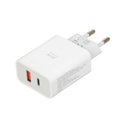 Caricabatterie a parete iBOX C-36 GaN PD20W bianco