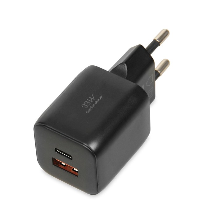 Caricabatterie da parete iBOX C-42 GaN PD33W nero