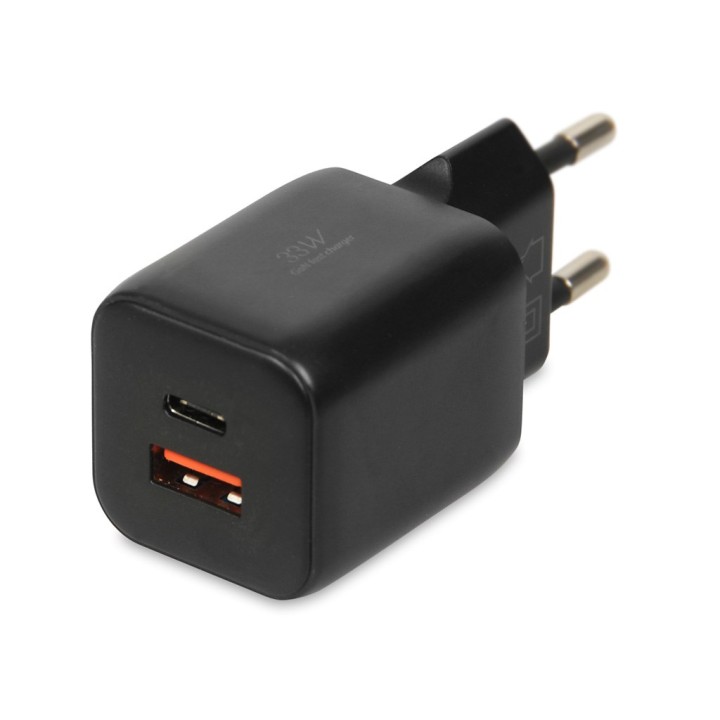 Caricabatterie da parete iBOX C-42 GaN PD33W nero