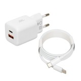 Caricabatterie da parete iBOX C-42 GaN PD33W bianco