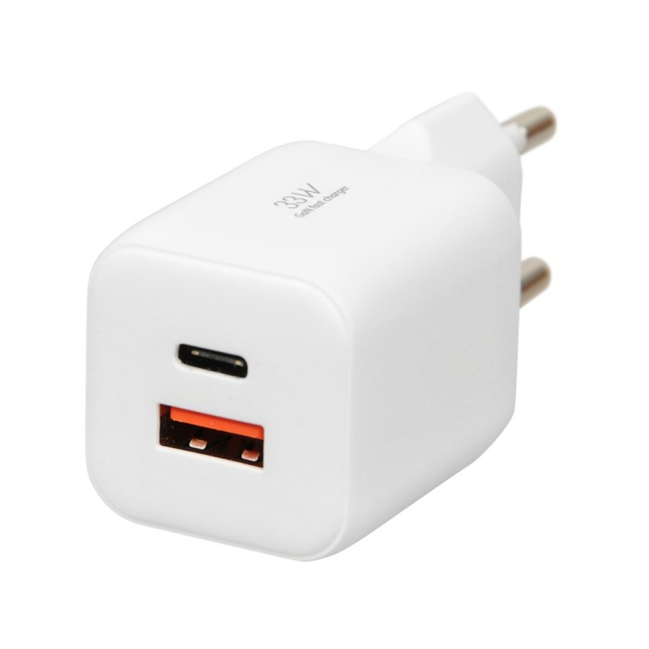 Caricabatterie da parete iBOX C-42 GaN PD33W bianco