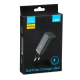 iBOX C-65 Caricabatterie universale nero GaN 65W