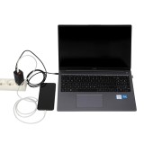 iBOX C-65 Caricabatterie universale nero GaN 65W