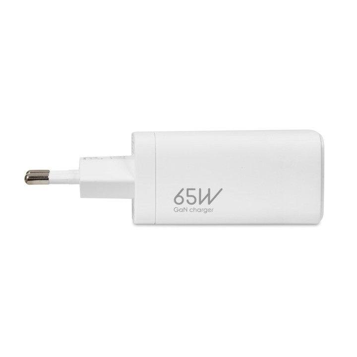 iBOX C-65 Caricabatterie universale bianco GaN 65W