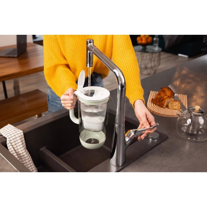 Brita Glass+1MaxtraProPP Brocca filtrante da 2,5 litri | menta