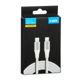 Cavo iBOX IKUTC USB-C 60W 2m bianco