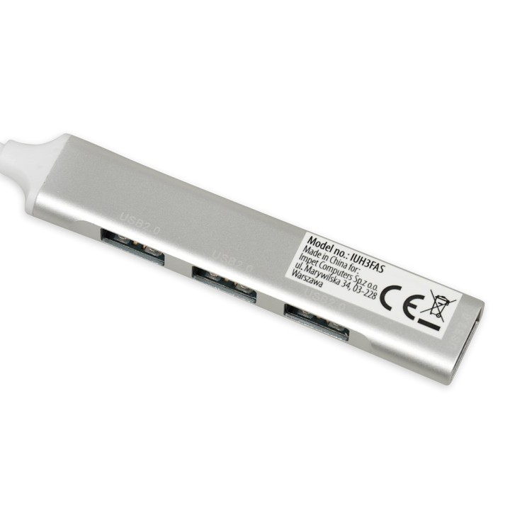 Hub iBOX USB 1x USB 3.0 + 3x USB 2.0