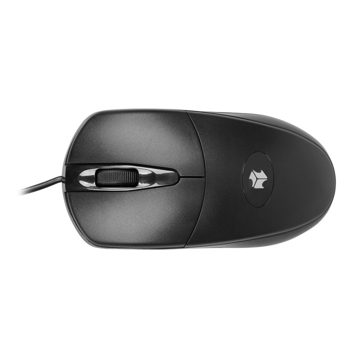 iBOX i007 Mouse ottico cablato nero