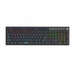 iBox AURORA K-6 Tastiera universale RF Wireless + Bluetooth QWERTY inglese Nero