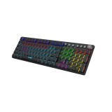 iBox AURORA K-6 Tastiera universale RF Wireless + Bluetooth QWERTY inglese Nero