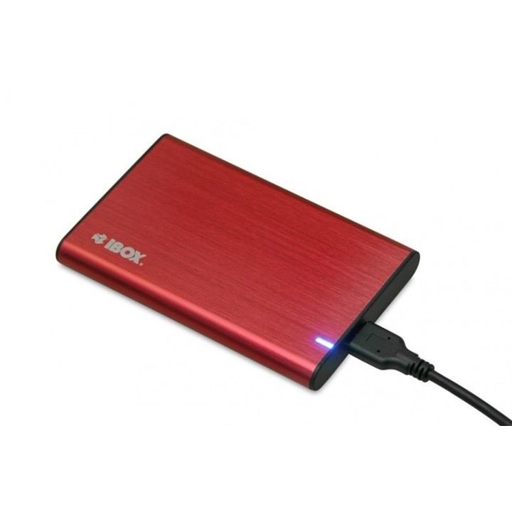 iBox HD-05 HDD/SSD enclosure rosso 2.5