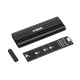 iBox HD-07 SSD enclosure nero M.2