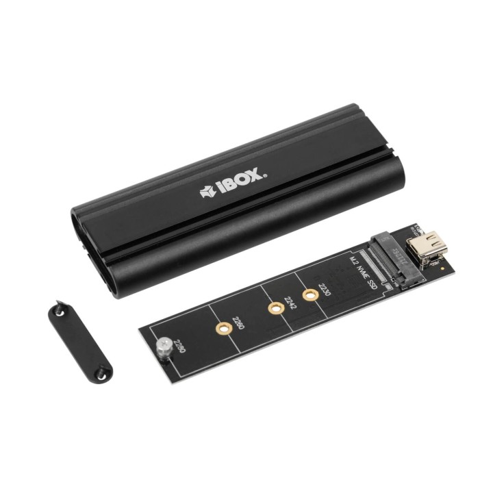 iBox HD-07 SSD enclosure nero M.2
