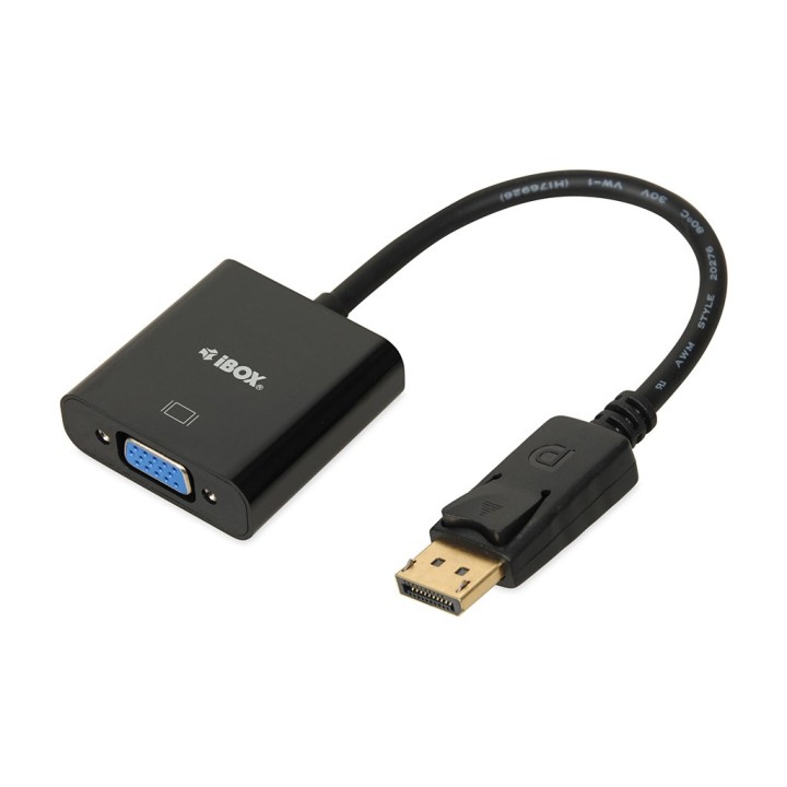 iBox IADPVGA Adattatore cavo Display Port a VGA