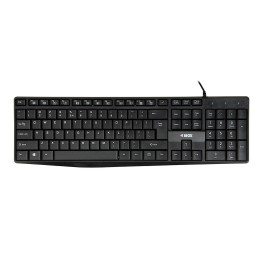 iBox IKC2010B tastiera home USB QWERTY English nero