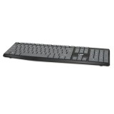 iBox IKC2010G tastiera home USB QWERTY English grigio nero