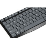 iBox IKC2010G tastiera home USB QWERTY English grigio nero