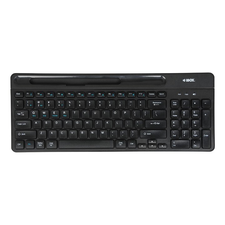 iBox IKC3010B tastiera home USB QWERTY nero