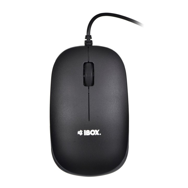 iBox IKMS606 tastiera mouse incluso home USB QWERTY UK inglese nero