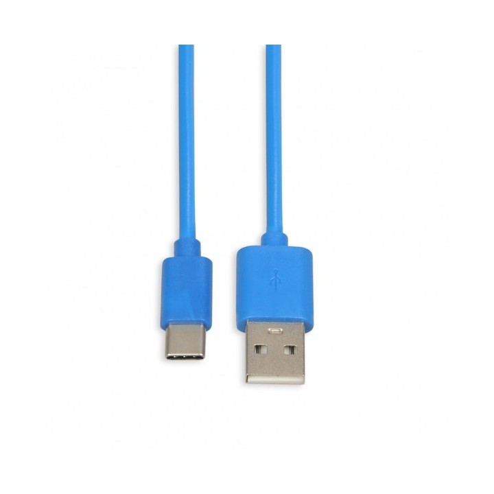 iBox IKUMTCB USB cavo 1 m USB 2.0 USB A USB C blu