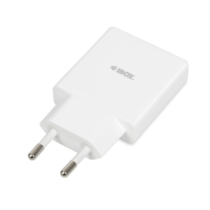 iBox ILUC43W caricabatterie dispositivo mobile universale bianco AC da interno