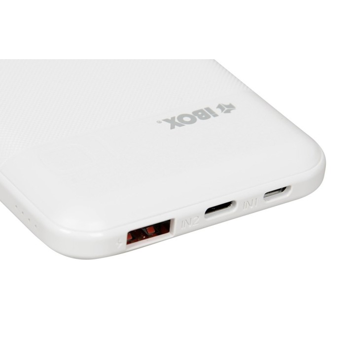 iBox IPB10 Power bank agli ioni di litio (Li-Ion) 10000 mAh bianco