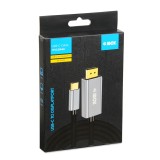 iBox ITVCDP4K Adattatore cavo video 1.8 m USB Type-C DisplayPort nero