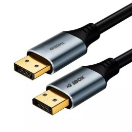 iBox ITVDP011 DisplayPort cavo 4K 60Hz spina dorata 1 m