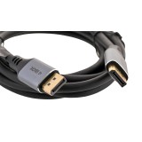 iBox ITVDP013 DisplayPort cavo 4K 60Hz spina dorata 3 m