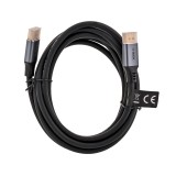 iBox ITVDP013 DisplayPort cavo 4K 60Hz spina dorata 3 m