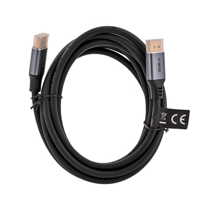 iBox ITVDP013 DisplayPort cavo 4K 60Hz spina dorata 3 m