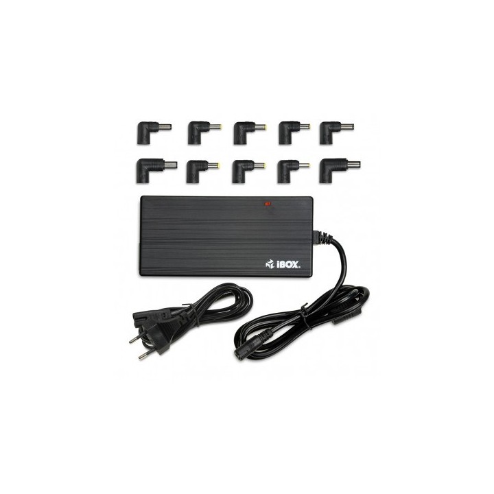 iBox IUZ90WA Adattatore alimentatore/inverter interno 90 W nero