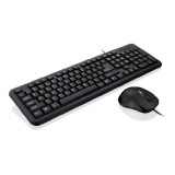 iBox OFFICE KIT II tastiera mouse incluso USB QWERTY inglese nero
