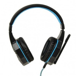 iBox X8 Cuffia gaming cablata archetto nero blu