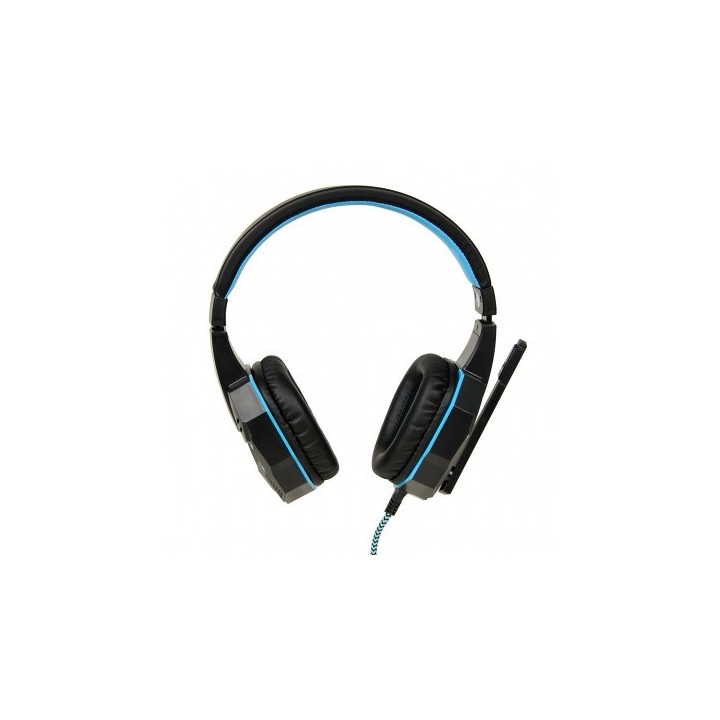 iBox X8 Cuffia gaming cablata archetto nero blu