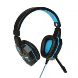 iBox X8 Cuffia gaming cablata archetto nero blu