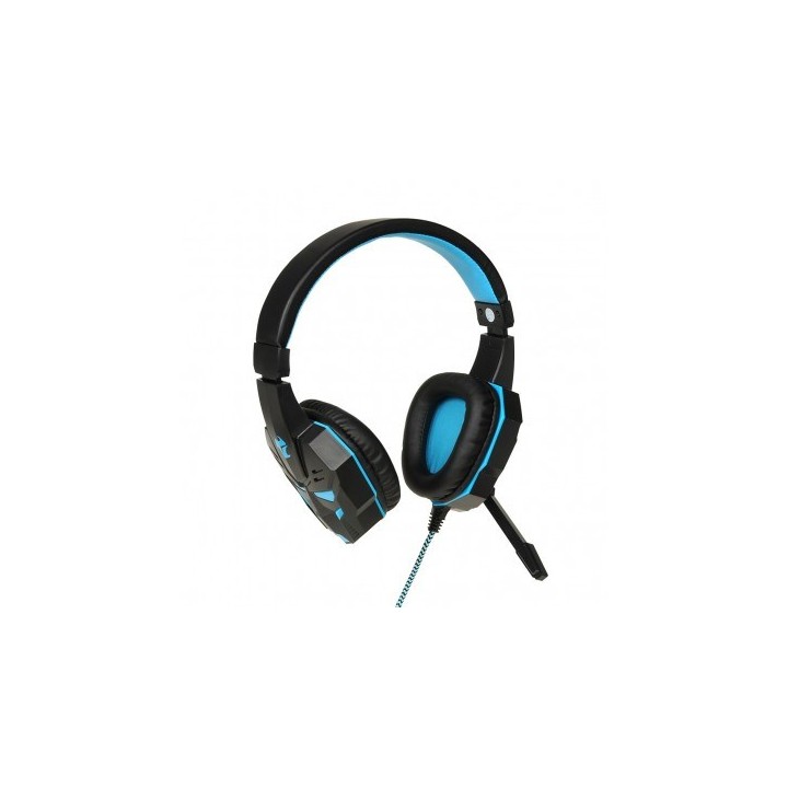iBox X8 Cuffia gaming cablata archetto nero blu