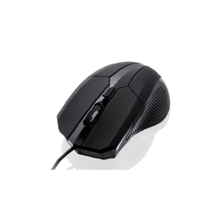 iBox i005 Mouse ambidestro USB Type-A laser 1600 DPI
