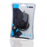 iBox i005 Mouse ambidestro USB Type-A laser 1600 DPI