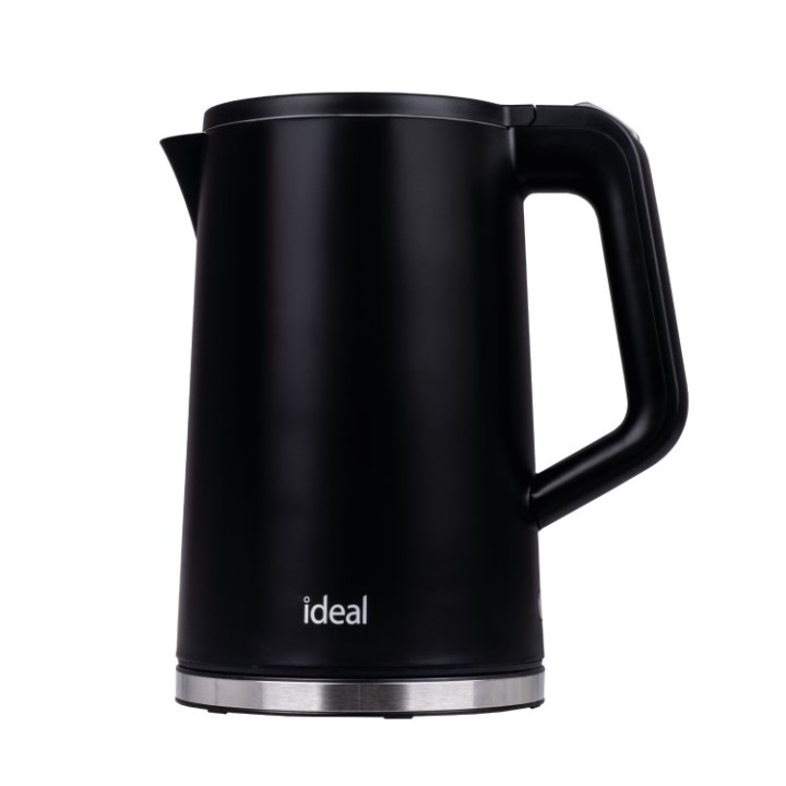 IDEAL bollitore 1.7 l corpo in acciaio potenza 1500 W nero