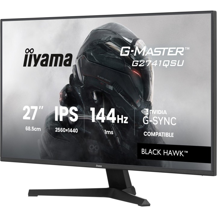 iiyama G-MASTER G2741QSU-B1 monitor per computer 68.6 cm (27 ) 2560 x 1440 pixel nero