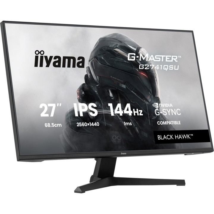 iiyama G-MASTER G2741QSU-B1 monitor per computer 68.6 cm (27 ) 2560 x 1440 pixel nero